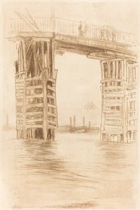 Die hohe Brücke, 1878 von James Abbott McNeill Whistler