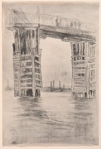Die hohe Brücke, 1878 von James Abbott McNeill Whistler