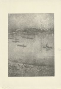 Die Themse von James Abbott McNeill Whistler