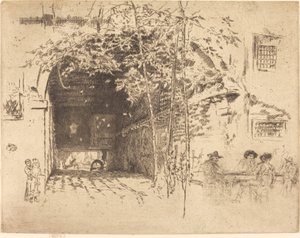 Das Traghetto, Nr. II von James Abbott McNeill Whistler