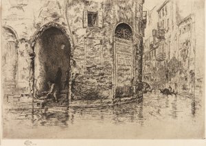 Die zwei Türöffnungen, 1879-1880 von James Abbott McNeill Whistler