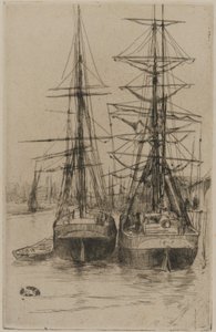 Die zwei Schiffe, 1875