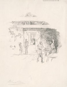 Der Reifenschmied, 1890 von James Abbott McNeill Whistler