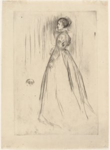 Das Samtkleid Mrs. Leyland von James Abbott McNeill Whistler