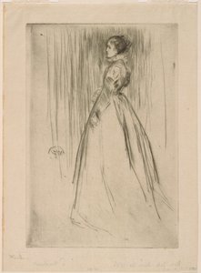 Das Samtkleid Mrs. Leyland von James Abbott McNeill Whistler