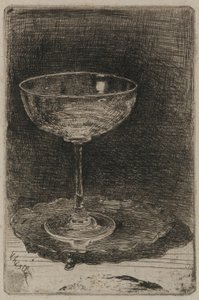 Das Weinglas, 1858