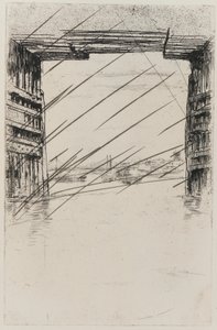 Unter der alten Battersea-Brücke, 1879
