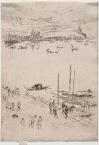 Aufrechtes Venedig von James Abbott McNeill Whistler