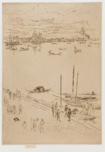 Aufrechtes Venedig von James Abbott McNeill Whistler