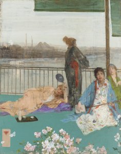 Variationen in Fleischfarbe und Grün - Der Balkon, 1864-1870, Ergänzungen 1870-1879