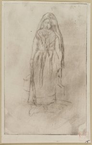 Venezianischer Wasserträger, 1879-1880 von James Abbott McNeill Whistler