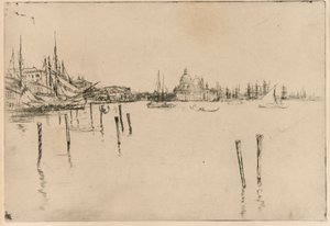 Venedig, 1879-1880 von James Abbott McNeill Whistler