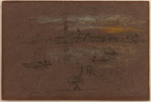 Venedig, 1880 von James Abbott McNeill Whistler