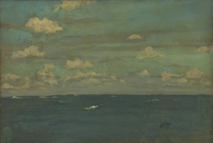 Violett und Silber - Die Tiefsee, 1893 von James Abbott McNeill Whistler