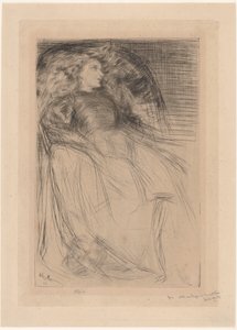 Müde, 1863 von James Abbott McNeill Whistler