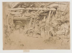 Radmacher, 1879-1880 von James Abbott McNeill Whistler
