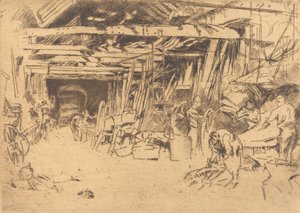 Radmacher, 1879-1880 von James Abbott McNeill Whistler