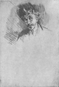 Whistler mit der weißen Locke, 1879, 1904