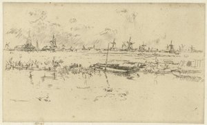 Zaandam von James Abbott McNeill Whistler