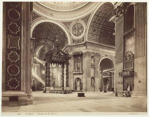 Kirche St. Peter, Rom, c. 1870
