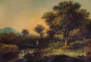 Eine alte Mühle, ca. 1840