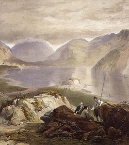 Wast Water, Detail der Fischer (Detail)