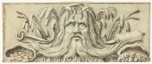 Kopf des Neptun von James Barry