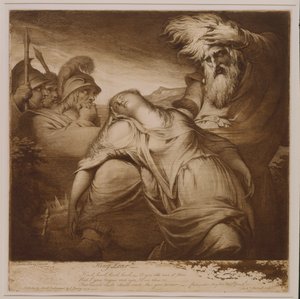 König Lear und Cordelia von James Barry