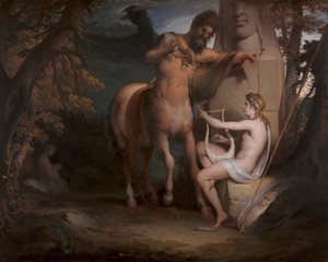 Die Erziehung des Achilles [1772, Royal Academy of Arts, London, Ausstellungskatalog]