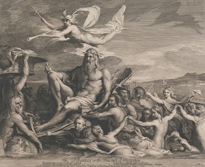 Die Themse oder der Triumph der Navigation (Entwürfe für den Großen Saal der Gesellschaft zur Förderung der Künste) von James Barry