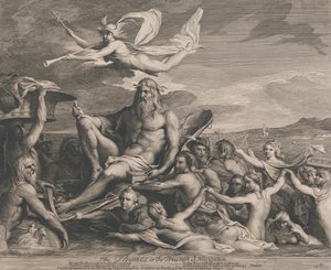 Die Themse oder der Triumph der Navigation (Entwürfe für den Großen Saal der Gesellschaft zur Förderung der Künste) von James Barry