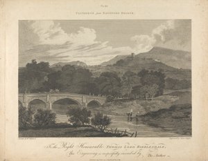 Clitheros von der Eadsford-Brücke
