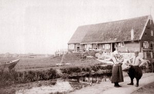 Einwohner der Insel Marken, Niederlande, 1898