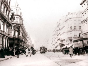 Straßenszene, Brüssel, 1898
