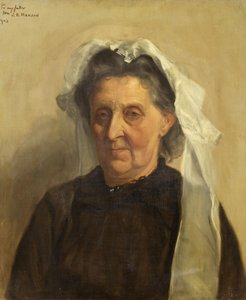Alte Frau mit weißer Haube, 1903