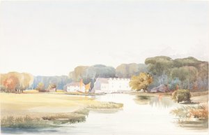 Horstead-Mühle am Fluss Bure, Norfolk, 1829-1848