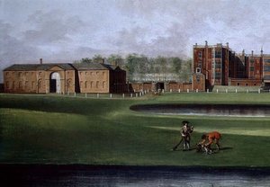 Ansicht von Temple Newsam House, (Detail) von James Chapman