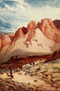 Berg Sinai - Apostelgeschichte vii 38, ca. 1924. Schöpfer: James Clark, Henry A Harper