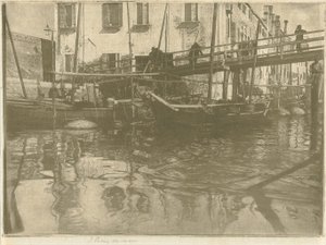 Ein schwarzer Kanal von James Craig Annan