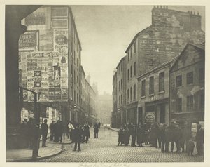 Bridgegate von der Ecke der Market Street von James Craig Annan