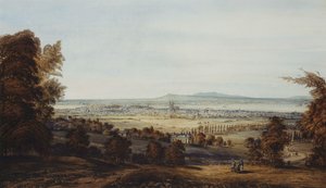 Die Stadt Montreal vom Berg aus gesehen