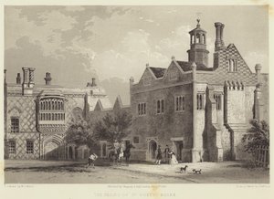 Das Priorat von St. Osyth, Essex von James Dafforne