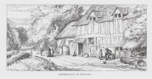 Geburtsort von Bunyan von James Dawson Watson