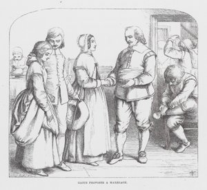 Gaius macht einen Heiratsantrag von James Dawson Watson