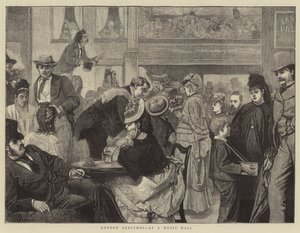 Londoner Skizzen, in einem Musiksaal