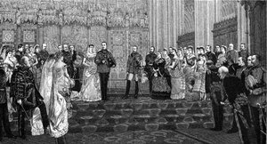 Die Hochzeit des Herzogs und der Herzogin von Albany