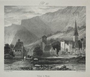 Eine Serie von Motiven aus den Werken des verstorbenen R. P. Bonington: Eine Studie aus der Natur..., 1829 von James Duffield Harding
