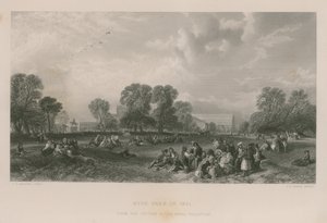 Hyde Park im Jahr 1851