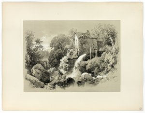 Pandy-Mühle, aus Picturesque Selections