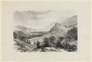 Pontcharra, Schloss Bayard von James Duffield Harding
